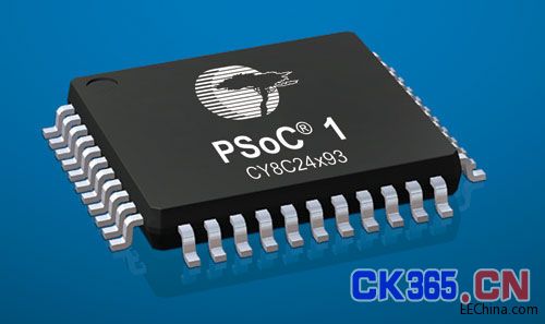 赛普拉斯发布集成了USB的超低功耗PSoC 1器件