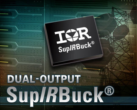 IR推出IR3891和IR3892双输出SupIRBuck稳压器