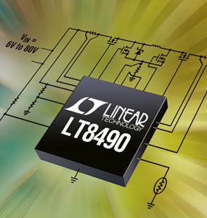 凌力尔特推出80V 降压-升压型铅酸和锂电池充电控制器