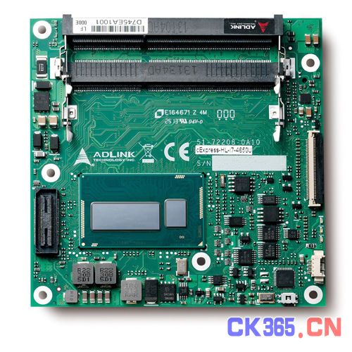 凌华发布最新模块化电脑cExpress系列