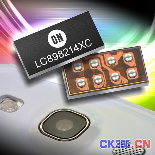 安森美为智能手机提供LC898214XC自动对焦控制器