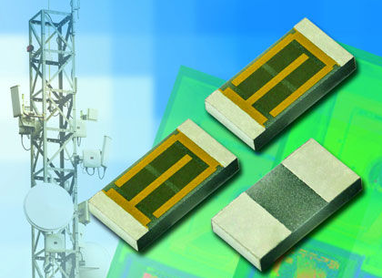 Vishay推出新款小尺寸表面贴装精密薄膜片式电阻