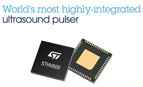 ST推出世界最小的高集成度8通道超声波脉冲发生器