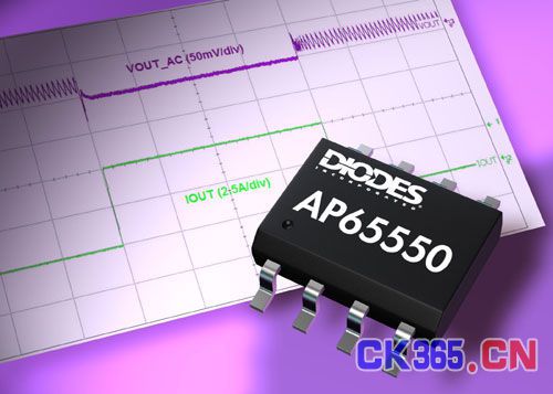 Diodes为优化瞬态响应新推降压转换器AP65550