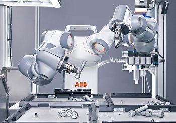 ABB推出YuMi雙臂機器人 面向未來工業應用