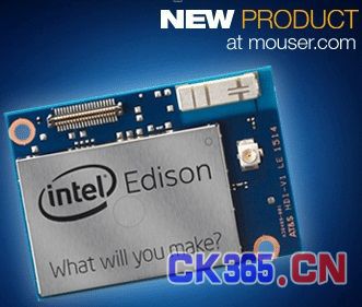 Mouser开始供应Intel Edison